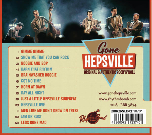 Gone Hepsville - Gimme! (2018 Rockabilly CD) VG+