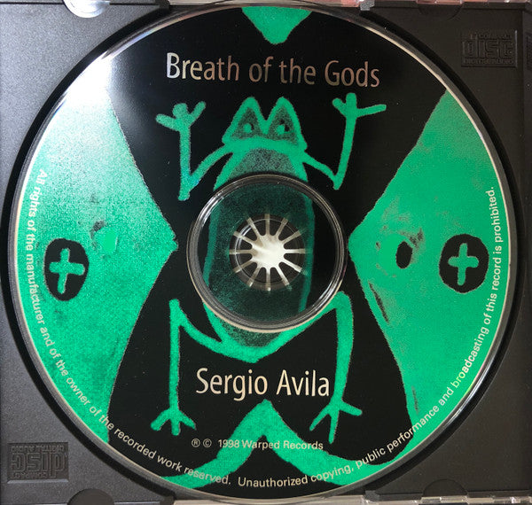 Sergio Avila - Breath of the Gods (1998 Latin CD) NM