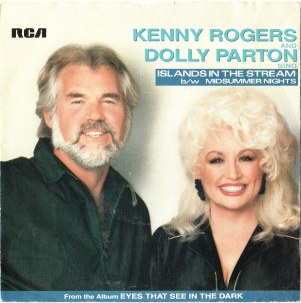 Kenny Rogers & Dolly Parton - Islands in the Stream (Vinyl 7" Single) VG+/VG