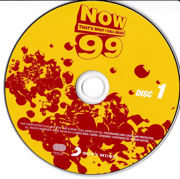 Various - Now Thats What I Call Music 99  (2018 DCD) Mint