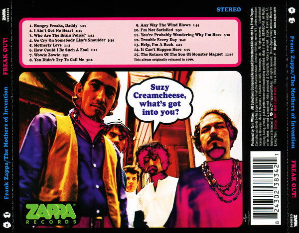 Mothers of Invention (Frank Zappa) - Freak Out! (2012 CD) Mint