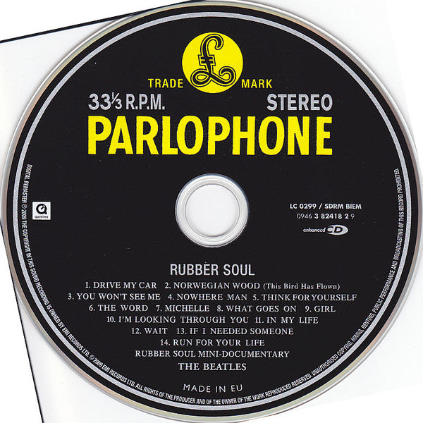 Beatles - Rubber Soul (2009 Remaster) NM