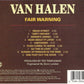 Van Halen - Fair Warning (1987 US CD) NM
