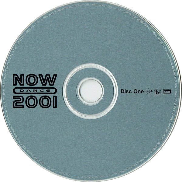Various - Now Dance 2001  (2001 DCD) VG+