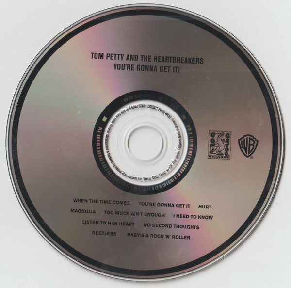 Tom Petty & the Heartbreakers - You're Gonna Get It (2002 CD) Mint