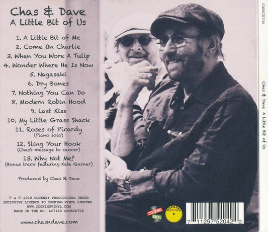 Chas & Dave - A Little Bit of Us (2018 CD) Sealed