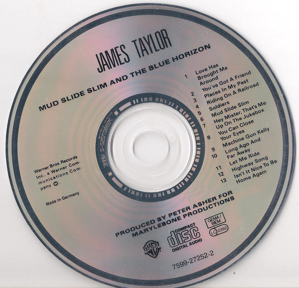 James Taylor - Mud Slide Slim (Remastered CD) Mint