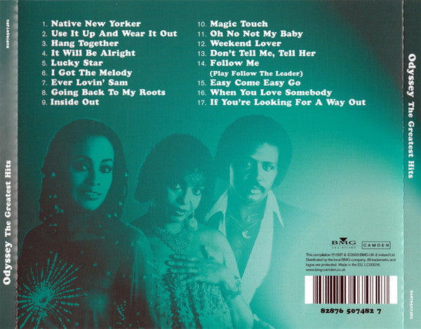 Odyssey - The Greatest Hits (2013 CD) NM