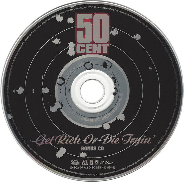 50 Cent - Get Rich or Die Tryin' (2003 Ltd Edition DCD) Mint