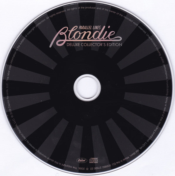 Blondie - Parallel Lines (2008 Deluxe Collectors Edition CD & DVD) NM