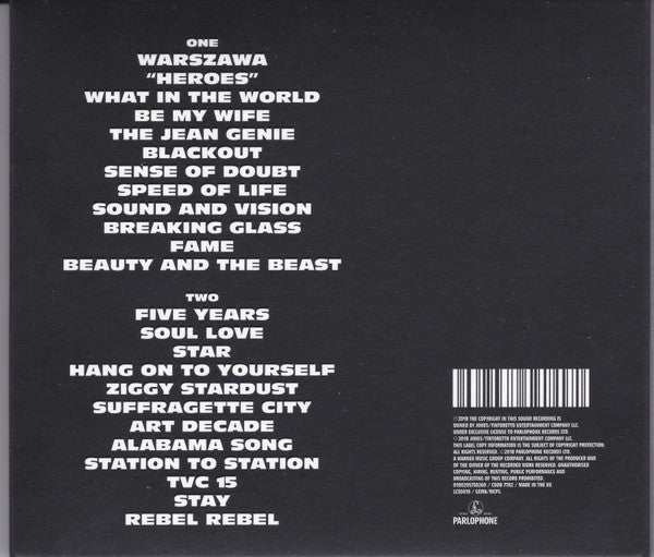 David Bowie - Welcome to the Blackout [Live London '78] (2018 DCD) NM