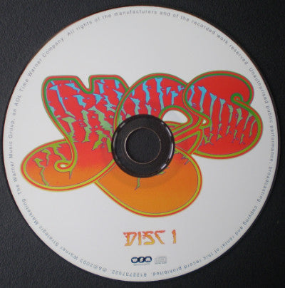 Yes - Ultimate Yes ~ 35th Anniversary Collection (2003 DCD) Mint