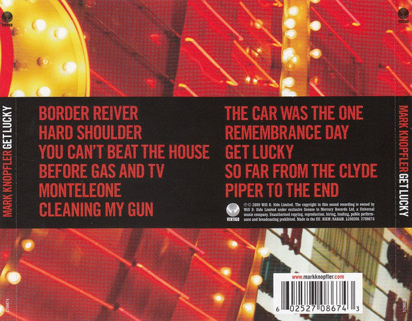 Mark Knopfler - Get Lucky (2009 CD) VG+