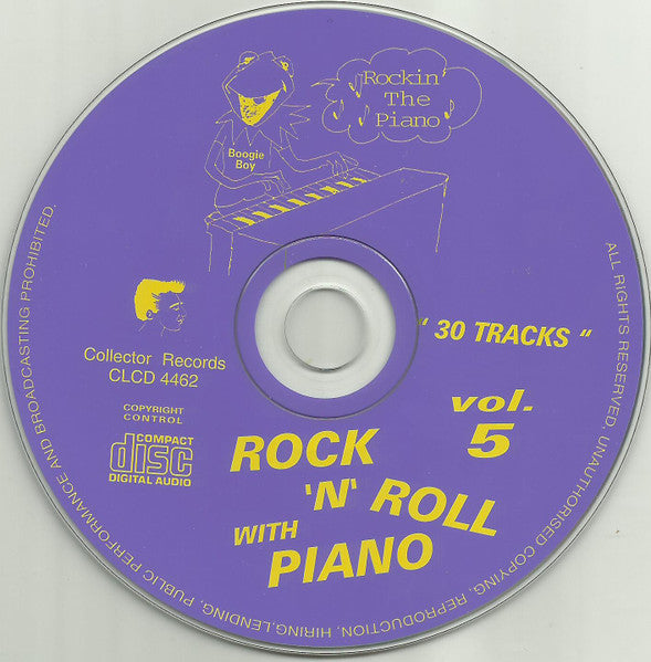 Various - Rock and Roll with Piano Vol. 5 (Dutch CD) NM