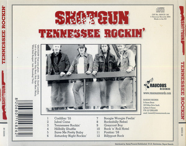 Shotgun - Tennessee Rockin' (UK 2004 CD) Mint