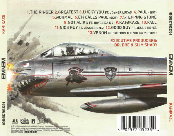 Eminem - Kamikaze (Original 2018 CD) Sealed