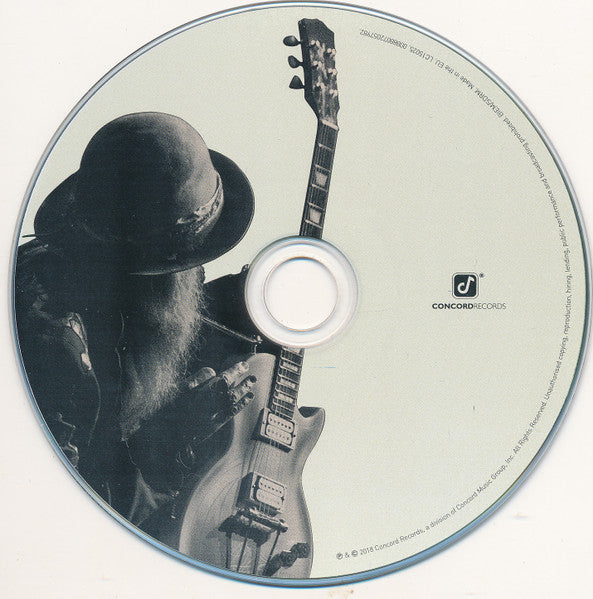 Billy F Gibbons [ZZ Top] - The Big Bad Blues (2018 CD) VG+