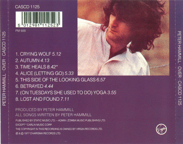 Peter Hammill - Over (1991 CD) VG+