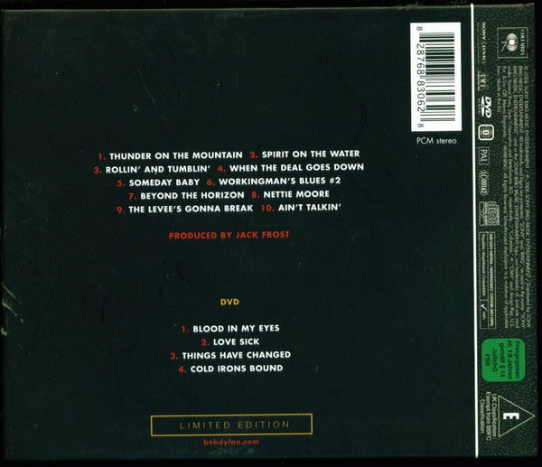 Bob Dylan - Modern Times (2005 CD + DVD Set) VG