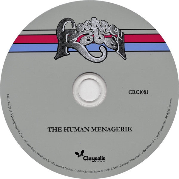 Cockney Rebel - The Human Menagerie (2018 CD) NM