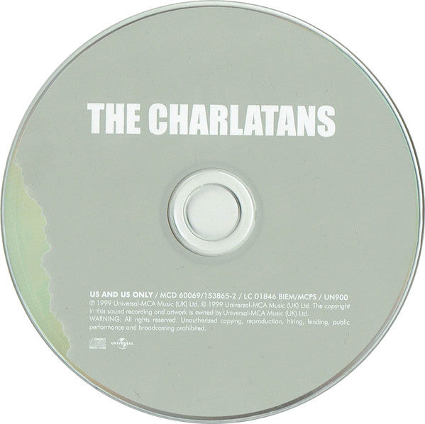 Charlatans - Us and Us Only (1999 CD) NM