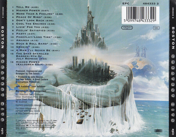 Boston - Greatest Hits (1997 CD) VG+
