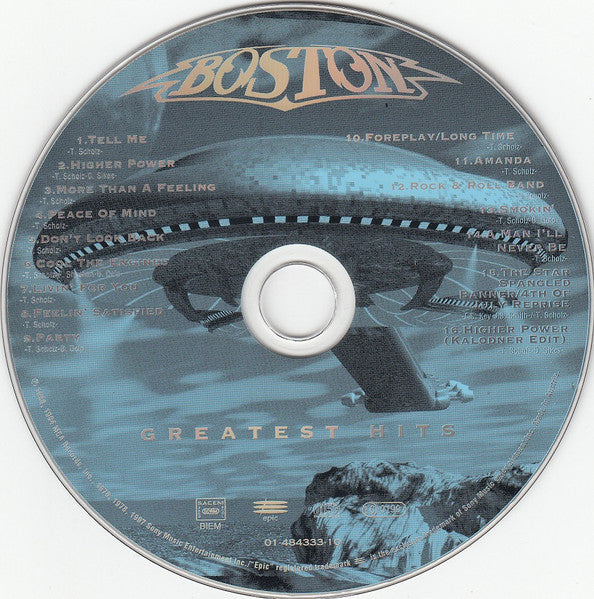 Boston - Greatest Hits (1997 CD) VG+