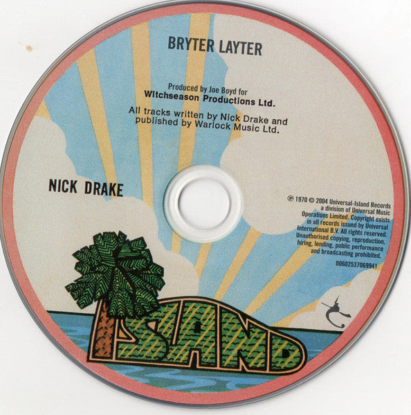 Nick drake - Bryter Layter (2004 24Bit Remaster CD) NM