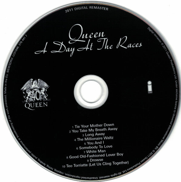 Queen - A Day at the Races (2011 Remaster Series CD) NM