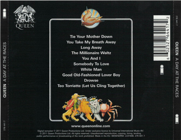 Queen - A Day at the Races (2011 Remaster Series CD) NM