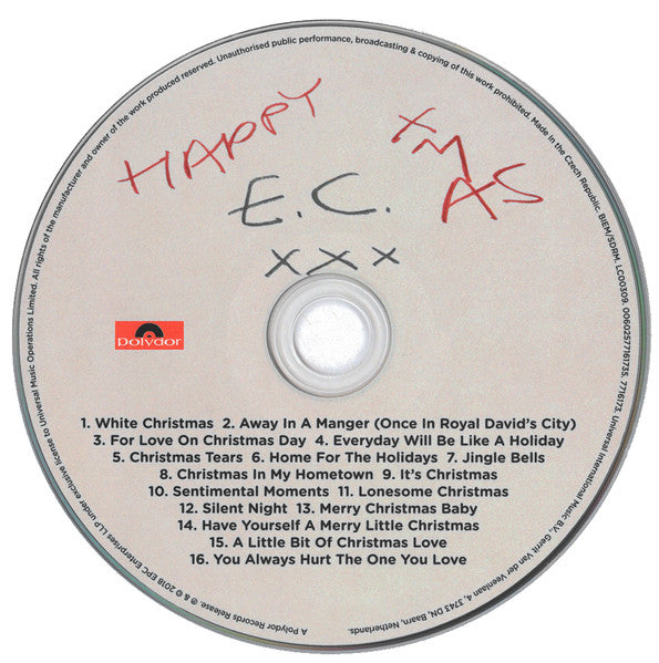 Eric Clapton - happy Xmas (2018 Deluxe CD) NM