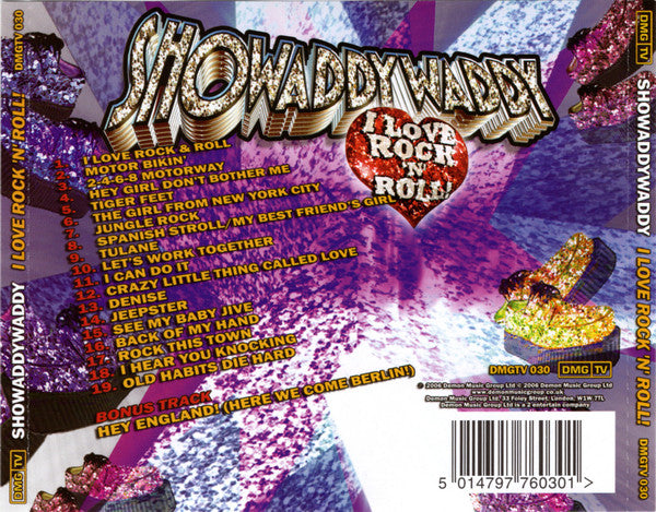 Showaddywaddy - I Love Rock 'N' Roll (2006 CD) Sealed