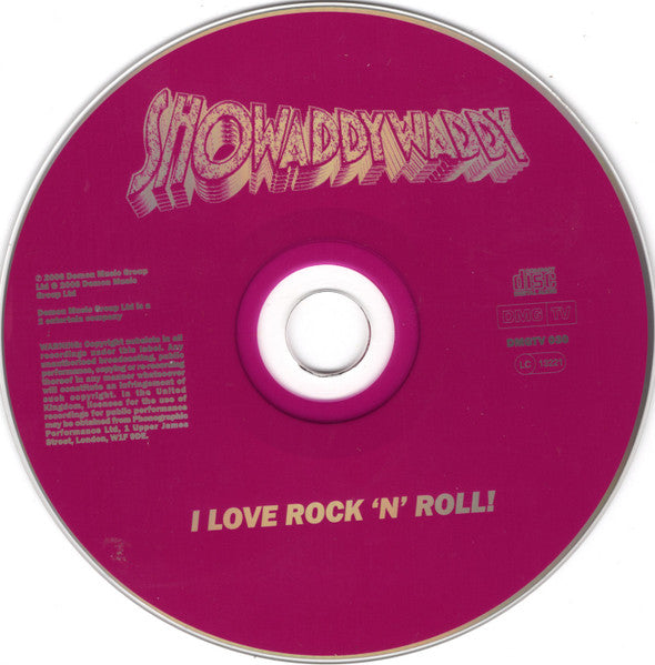 Showaddywaddy - I Love Rock 'N' Roll (2006 CD) Sealed