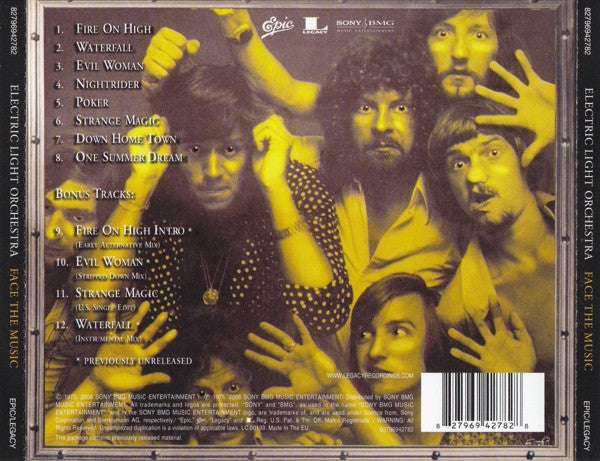 Electric Light Orchestra - Face the Music (2006 Remaster + Bonus Tracks CD) NM
