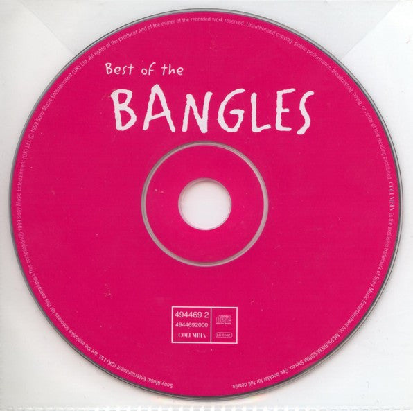 Bangles - Best of The Bangles (1999 CD) VG+