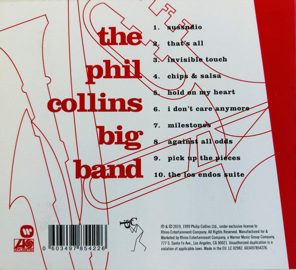 Phil Collins Band - A Hot Night in Paris (2019 CD) NM