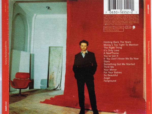 Simply Red - Greatest Hits (1999 CD) VG+