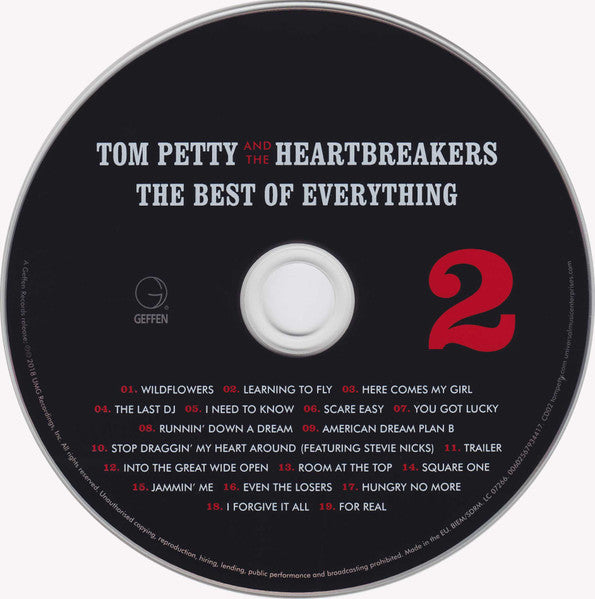 Tom Petty & the Heartbreakers - The Best of Everything 1976-2016 (2019 DCD) VG