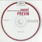 Andre Previn - The Jazz Recordings (2012 10xCD Box Set) NM