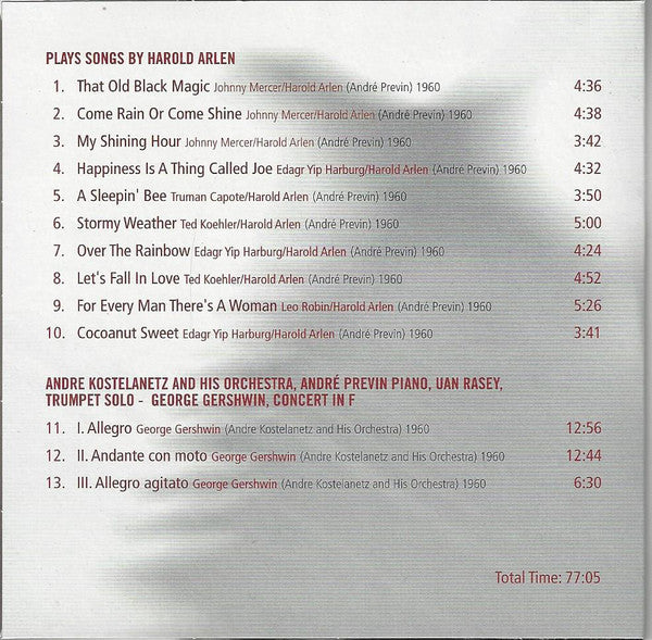 Andre Previn - The Jazz Recordings (2012 10xCD Box Set) NM
