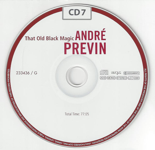 Andre Previn - The Jazz Recordings (2012 10xCD Box Set) NM