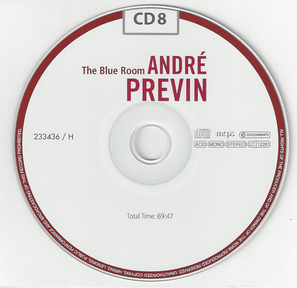 Andre Previn - The Jazz Recordings (2012 10xCD Box Set) NM