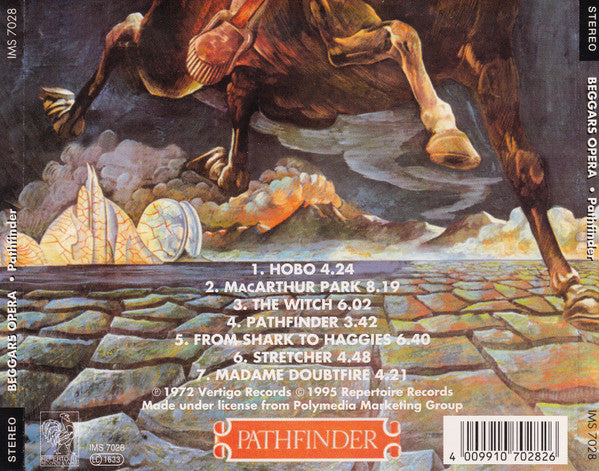 Beggars Opera - Pathfinder (1995 German CD) NM