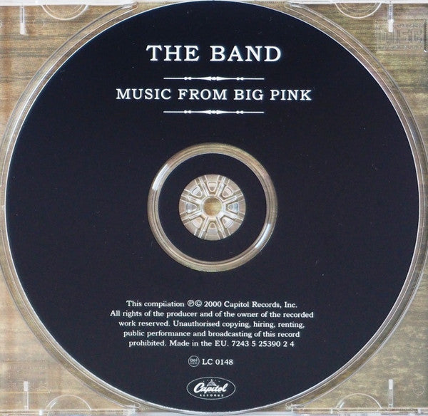 Band - Music From Big Pink (24 Bit Remasters CD + Bonus) VG+