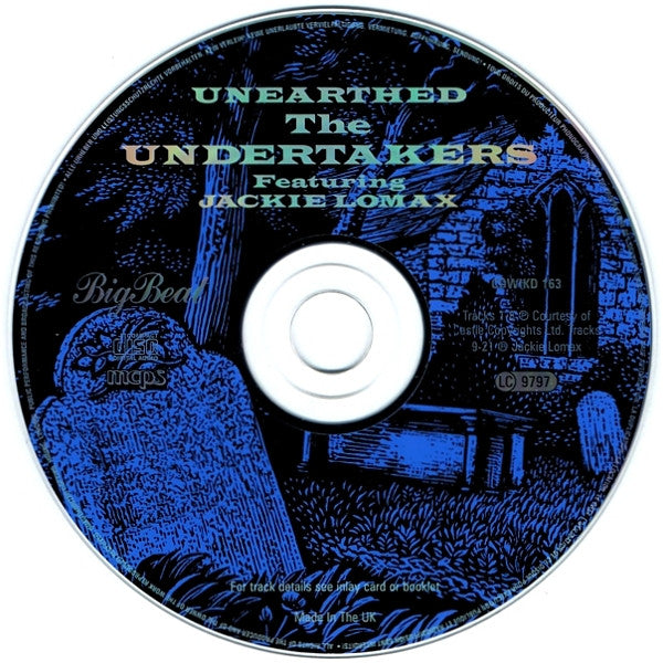 Undertakers - Unearthed ~ Feat Jackie Lomax (Big Beat CD) NM