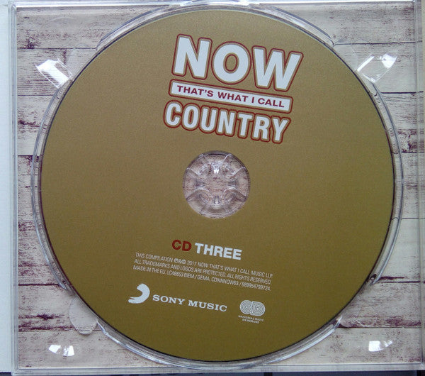 Various - Now That's What i Call Country (2017 Triple CD) NM