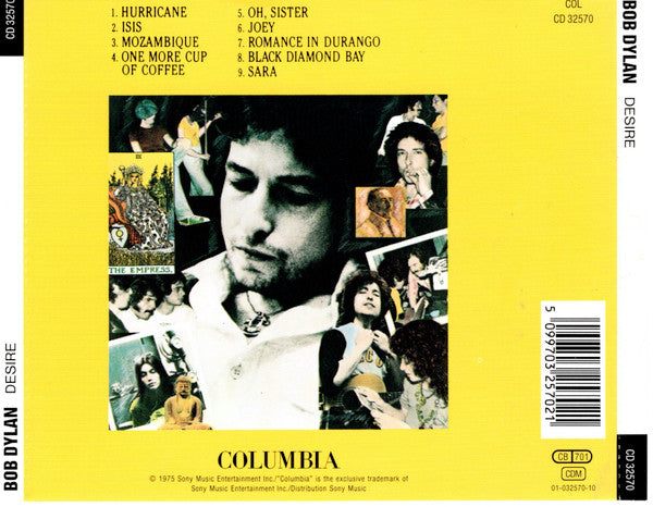 Bob Dylan - Desire (1991 CD) NM