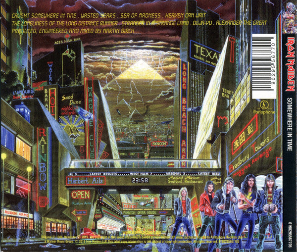 Iron Maiden - Somewhere In Time (2019 Remaster CD) NM