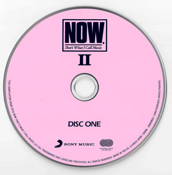 Various - Now Thats What I Call Music 02 (II) (2019 DCD) VG+