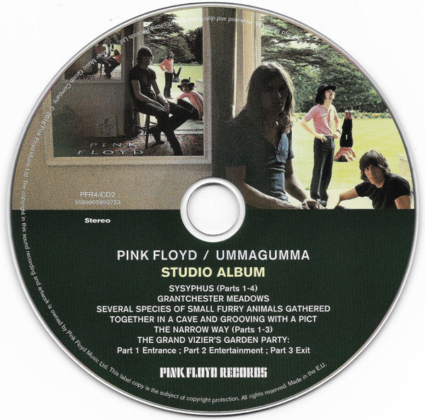 Pink Floyd - Ummagumma (2016 Remastered Double CD) NM